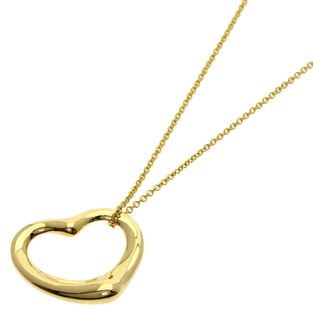 TIFFANY & CO. 18k Yellow Heart Necklace